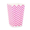 Juego de 12 Recipientes para Palomitas Rosa chevron