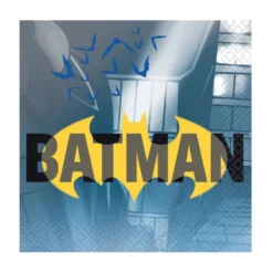 Juego de 16 Servilletas Batman 12 cm