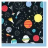 Juego de 16 Servilletas Espacio Estelar 17 cm