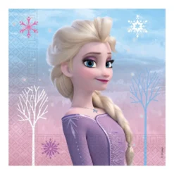 Juego de 20 Servilletas Frozen 2 Elsa y Anna