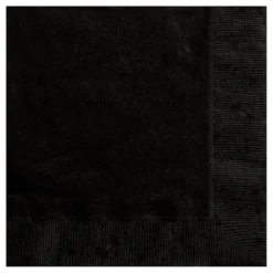 Juego de 20 Servilletas Negras