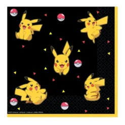 Juego de 16 Servilletas Pokémon