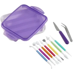 Juego de utensilios para fondant y pasta de goma Luxe (10 pcs)
