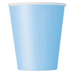Juego de 8 Vasos Azul Claro