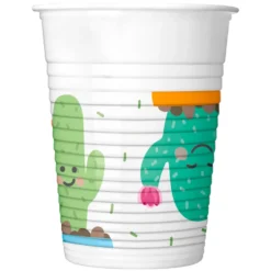 Juego de 8 Vasos Cactus