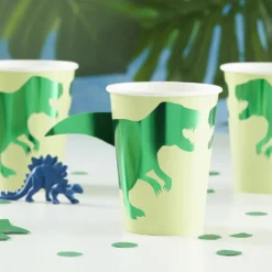 Juego de 8 Vasos Dinos