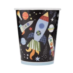 Juego de 8 Vasos Espacio Estelar