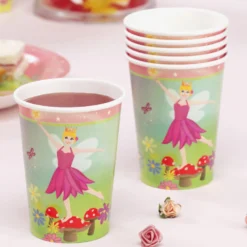 Juego de 8 Vasos Fairy Princess