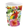 Juego de 6 Vasos Fiesta Tropical