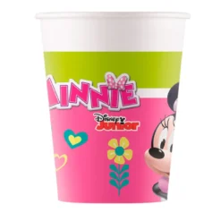 Juego de 8 Vasos Minnie Mouse Happy