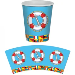Juego de 8 Vasos Nautical