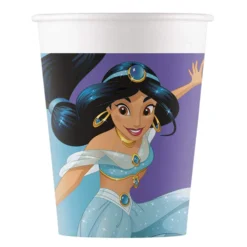 Juego de 8 Vasos Princesa Jasmín Disney