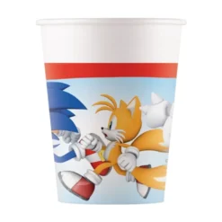 Juego de Vasos Sonic The Hedgehog 8 ud