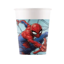 Juego de 8 Vasos Ultimate Spiderman