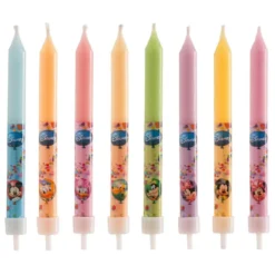Juego de 8 Velas Disney