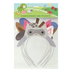 Juego 6 Diademas Animales de la Granja