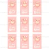Juego 9 Impresiones Papel Comestible Es una Niña B