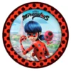 Juego 8 Platos Ladybug Modelo B 23 cm