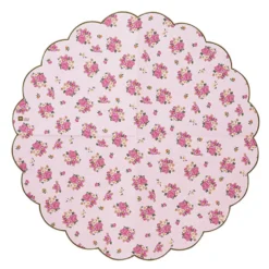 Juego 20 Servilletas Redondas Vintage Floral