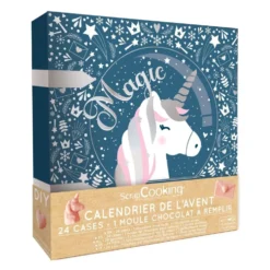 Kit Calendario de Adviento Unicornios - Scrapcooking
