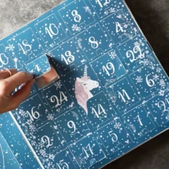 Kit Calendario de Adviento Unicornios - Scrapcooking
