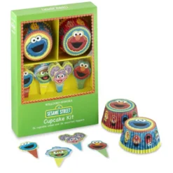 Kit Cupcakes Barrio Sésamo