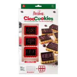 Kit para Galletas de Chocolate Navideñas