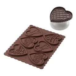 Kit para hacer Galletas de Chocolate Corazones