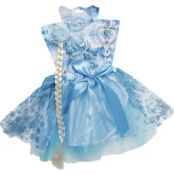 Kit Accesorios Princesa Azul Infantil 4 pcs
