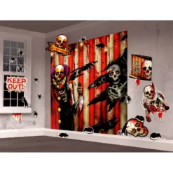 Kit Decoración de Pared Creepy Carnival