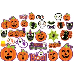 Kit Decoración de Pared Halloween 30 ud