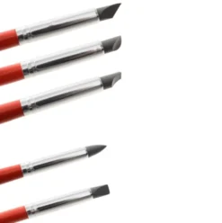 Kit de 5 Pinceles para Modelar de Silicona Nº 6