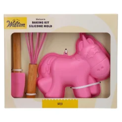 Kit de Reposteria Molde de Silicona y Utensilios Unicornio - Wilton