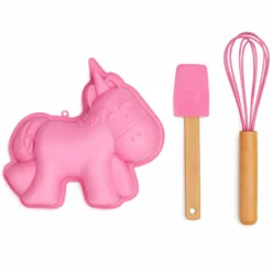 Kit de Reposteria Molde de Silicona y Utensilios Unicornio - Wilton
