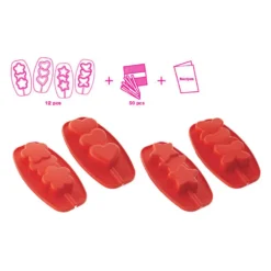 Kit 12 Moldes para Helados Silikomart