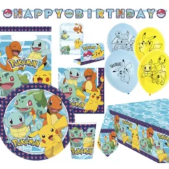 Kit para Fiestas Pokémon 56 ud