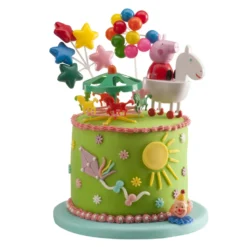 Kit Peppa Pig para Decorar Tartas