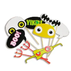 Kit 8 piezas Photocall Infantil Halloween