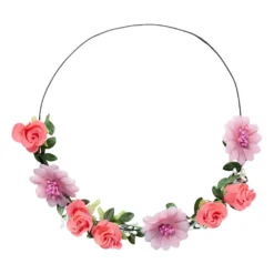 Lazo para Cabeza con Flores Rosas