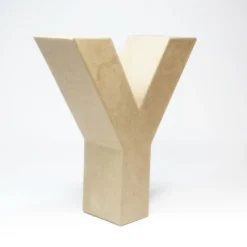 Letra Y de Cartón 17cm