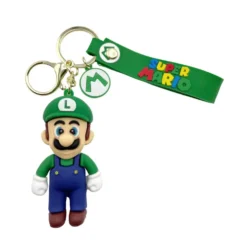 Llavero de Silicona Luigi Súper Mario 7 cm