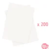 Láminas Papel de Azúcar Súper 200 ud - Pastkolor
