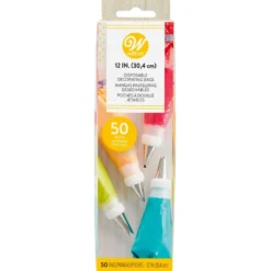 Mangas Pasteleras Desechables 30 cm 50 ud - Wilton