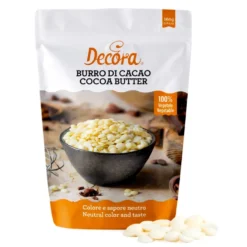 Manteca de Cacao en Gotas 160 gr - DECORA