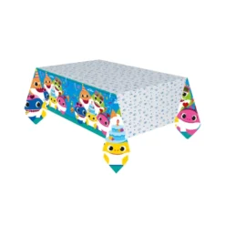 Mantel de Papel Baby Shark 260 cm x 137 cm