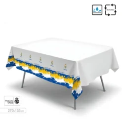 Mantel Real Madrid Afición 270 x 134 cm