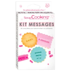 Marcador de Letras Kit Mensajes - Scrapcooking