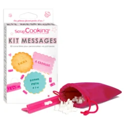 Marcador de Letras Kit Mensajes - Scrapcooking