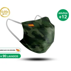 Mascarilla Reutilizable de Tela - Adulto Modelo 1