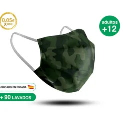 Mascarilla Reutilizable de Tela - Adulto Modelo 33